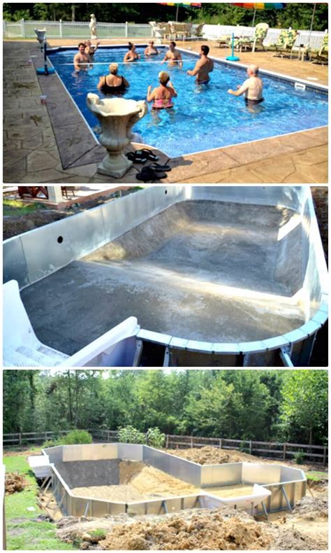 12 Low Budget Diy Swimming Pool Tutorials Diy Crafts