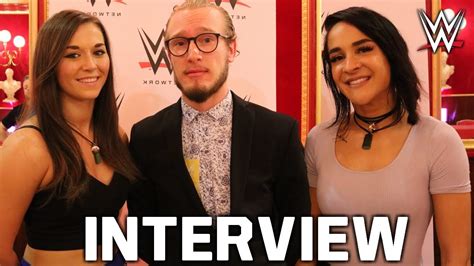 Interview With Wwe Superstars Tegan Nox And Dakota Kai En Fr Youtube