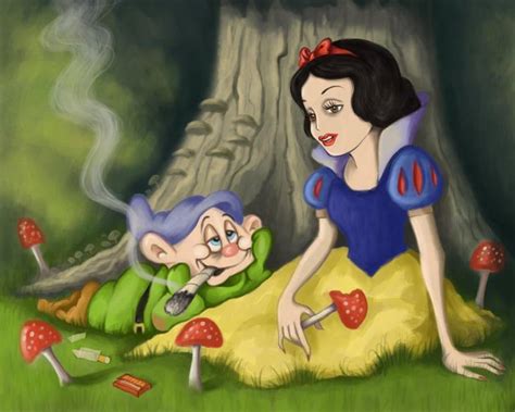 snow white and dopey drawing by ross hendrick saatchi art