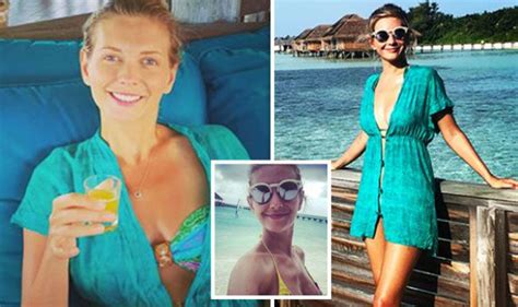 Rachel Riley Instagram Countdown Star Poses In Bikini In Holiday