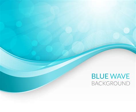 Blue Wave Background Vector Art And Graphics