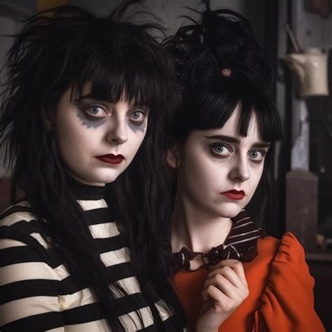 Beetlejuice Returns With Lydia Deetz And Daughter For Spooky Season