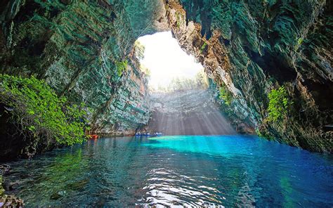 The Incredible Blue Caves Of Greece Greece Is