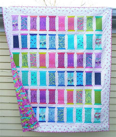 Spool For Love Quilt Kit Featuring Homemade By Tula Pink Quilt Kits