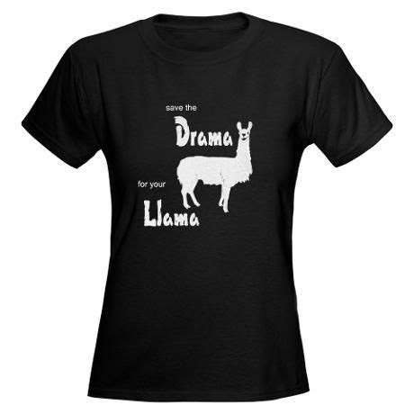 Drama Llama White Letters Women S Value T Shirt Save The Drama For Your