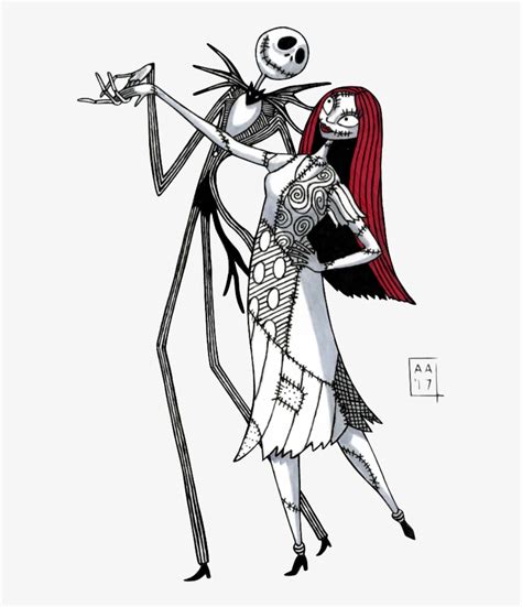 Image Of Jack♡sally Jack And Sally Dancing Free Transparent Png