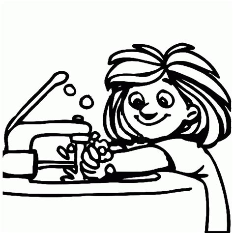 You can use our amazing online tool to color and edit the following washing machine coloring pages. Hand Washing For Kids Coloring Pages - Coloring Home
