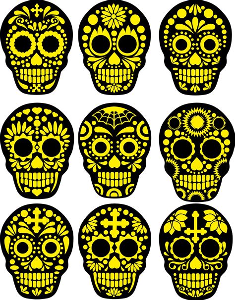 Mexican Sugar Skull 272877 Vector Art At Vecteezy
