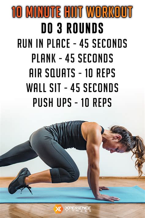 Quick Hiit Workout Hiit Workouts Fat Burning Hiit Workout Routine
