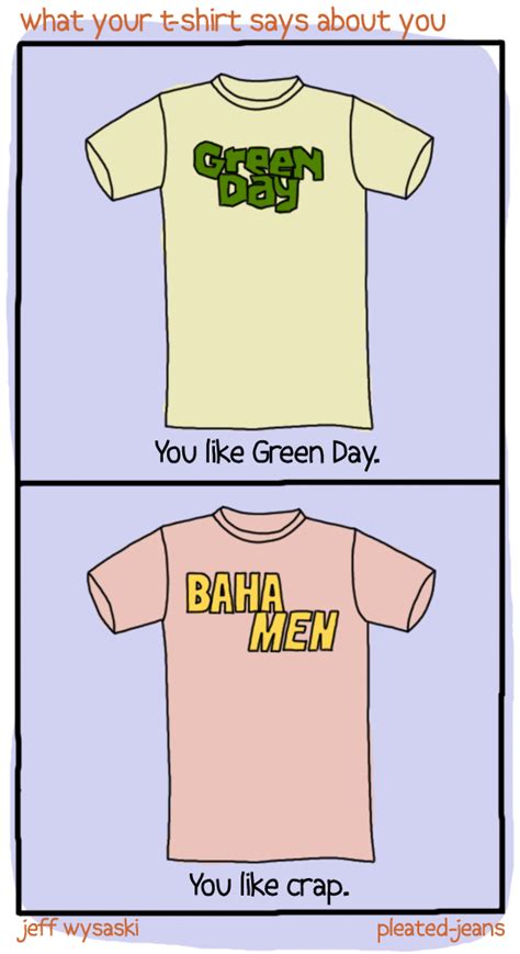 What Your T Shirt Says About You