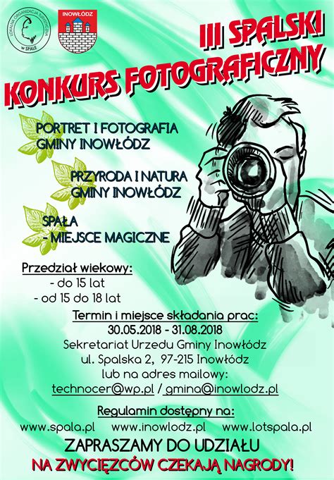 Iii Spalski Konkurs Fotograficzny Lokalna Organizacja Turystyczna W Spale