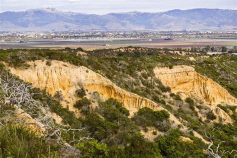 Landscape In Fort Ord National Monument Salinas California Stock