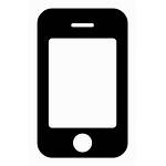 Phone Mobile Svg Font Awesome2 Commons Wikimedia