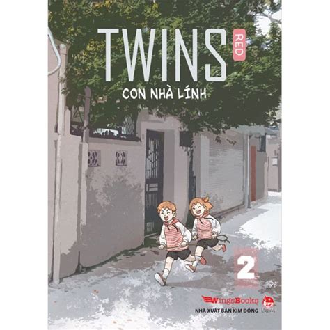 Truyện Lẻ Twins Con Nhà Lính Tập 1234 Nxb Kim Đồng