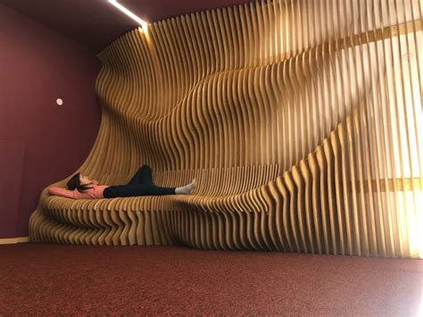 Denis Homyakov On Behance Wall Bench Parametric Design Ceiling Design