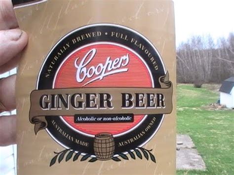 The coopers diy beer kit includes everything you need to make 23 liters of great tasting beer at home. Coopers Ginger Beer HHBW - YouTube