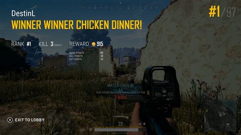 Pubg Getting A Chicken Dinner On Xbox One X Video Ign Greece