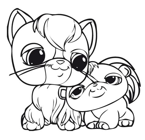 Littlest Pet Shops Coloring Page For My Kids