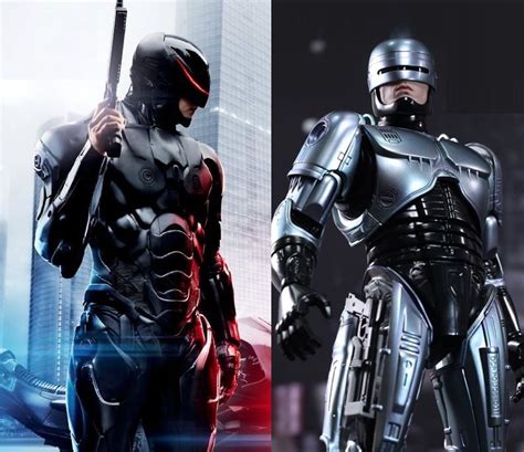 New Vs Old Robocop Movies And Tv Shows Marvel Characters