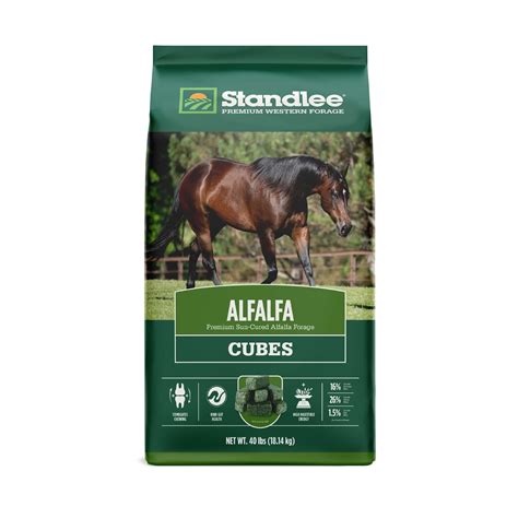 Standlee Premium Products Premium Alfalfa Cubes 40 Lbs Petco