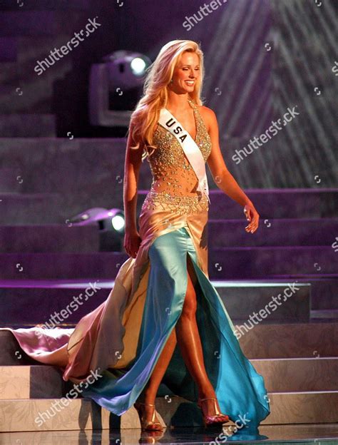 Miss Usa Shandi Finnessey Competes Evening Editorial Stock Photo