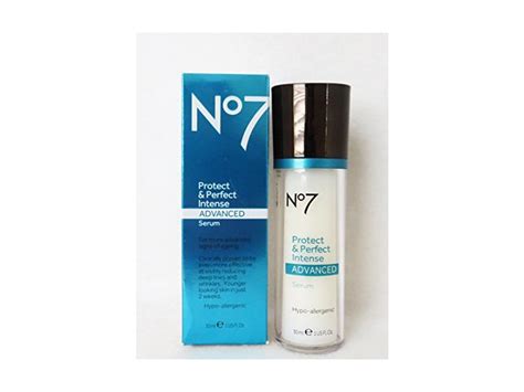 Boots No7 Protect And Perfect Intense Advanced Serum Bottle 1 Oz