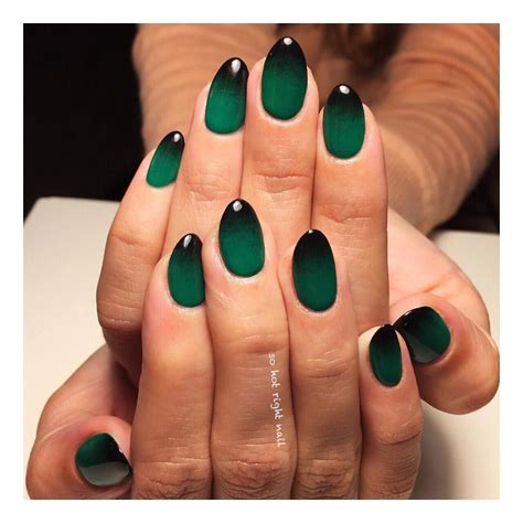 So Hot Right Nail On Instagram “emerald Ombré For This Beauty