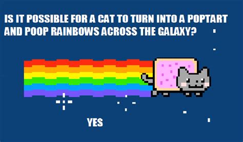 Pin By Tera Hanson On Nyan Cat Nyan Cat Funny Memes