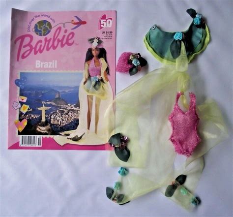 Barbie Doll Clothes Discover The World Magazine And Clothes No 50 Brazil