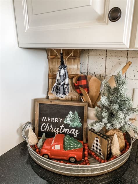 Christmas Tray Decorating Ideas For Inspiration This Year Tray Decor