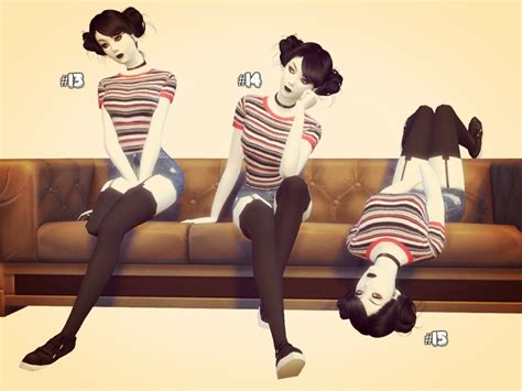 15 Sitting Poses The Sims 4 Catalog