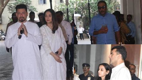 Madhuri Dixit Held A Prayer Meeting For Late Mother
