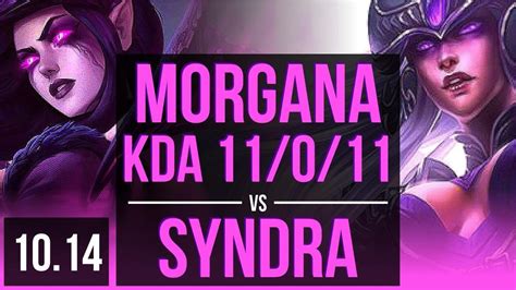 Morgana Vs Syndra Mid 20m Mastery Points Kda 11011 Triple Kill