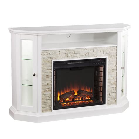 They should call this fireplace 'mr. 52.25" Redden Corner Convertible Electric Media Fireplace ...