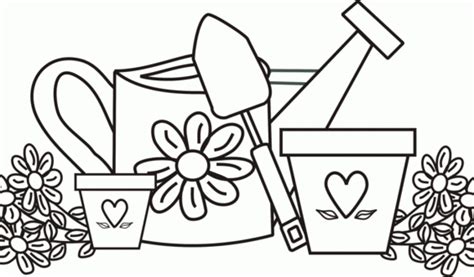 Garden coloring pages are great for kids who want new ideas for plants in their garden, and for kids who just love plants! Gardening coloring pages to download and print for free