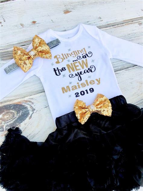 Baby Girl New Years Eve Outfit New Years Eve Dress Baby Girl Etsy