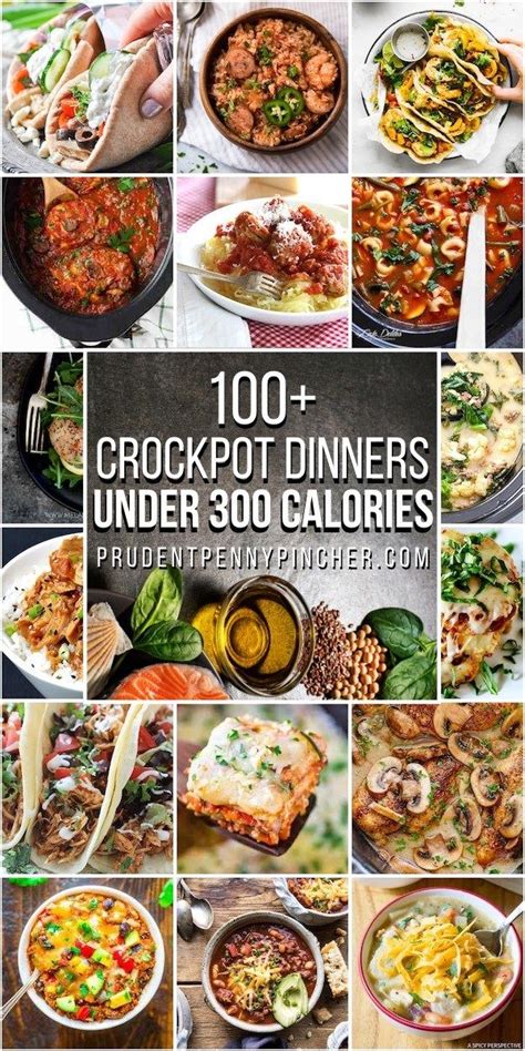 When you're starting a wellness or weight loss journey, either on your own or with the help of a nutritionist, the first step is usually to reduce your caloric intake. 100 Crockpot Meals Under 300 Calories | Healthy crockpot ...