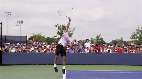 Atp tennis serve slow motion compilation 2020. Roger Federer Serve In Super Slow Motion - 2013 Cincinnati ...