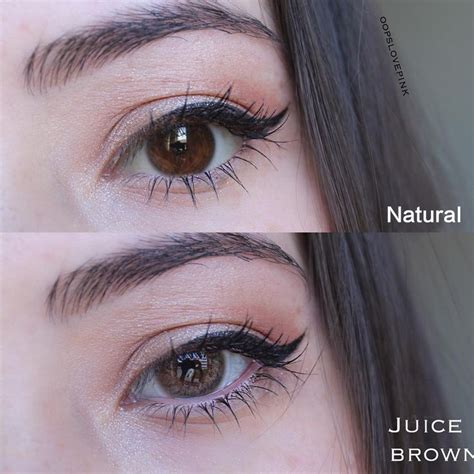 Ttdeye Juice Brown Colored Contact Lenses In 2020 Stylists Contact
