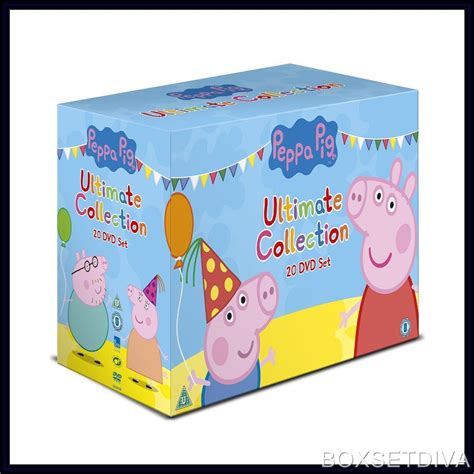 Peppa Pig Ultimate Collection Dvd Boxset 20 Dvds Brand New Dvd