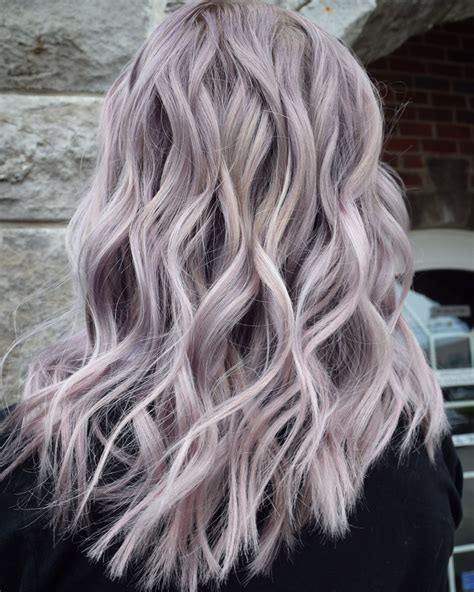 Dusty Lavender Hair Color Julianne Peralta