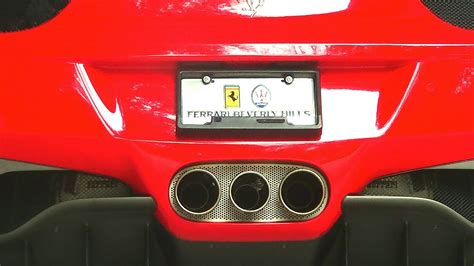 There are still many exterior and interior pieces in good condition. Ferrari 458 Italia oem sport exhaust sound - YouTube