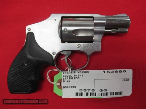 Smith And Wesson Model 940 1 9mm Stainless