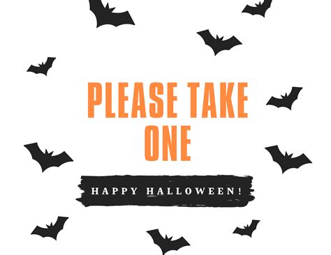 Trick Or Treat Sign Printable Free Printable Word Searches