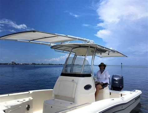 Center Console Boat Canvas And Shade Solutions Sureshade