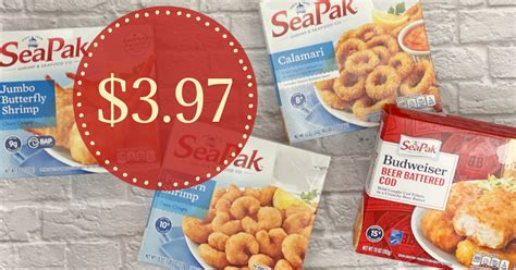 Seapak Frozen Seafood Items Are Just 397 At Kroger Kroger Krazy