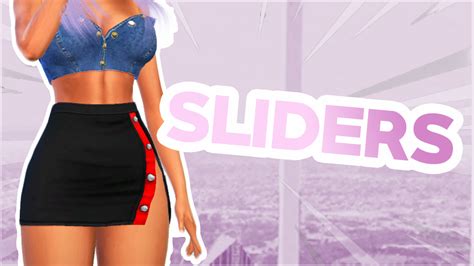 Must Sliders And Presets The Sims 4 Sims 4 Body Mods Sims 4 Sims