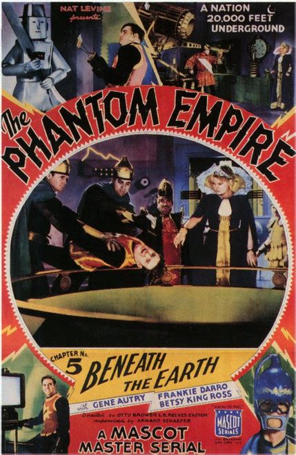 The Phantom Empire Movie Poster Print 11 X 17 Item Movad7996