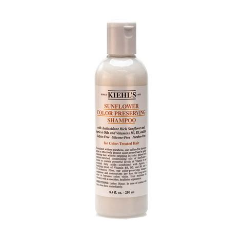 Kiehls Sunflower Color Preserving Shampoo For Color Treated Hair By