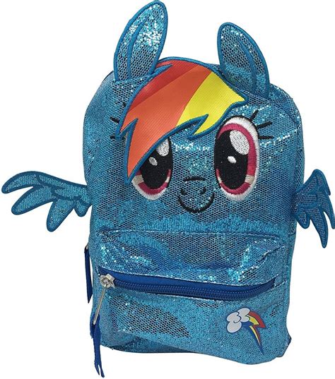 Backpack My Little Pony 9 Inch Mini W Glitter My Little Pony